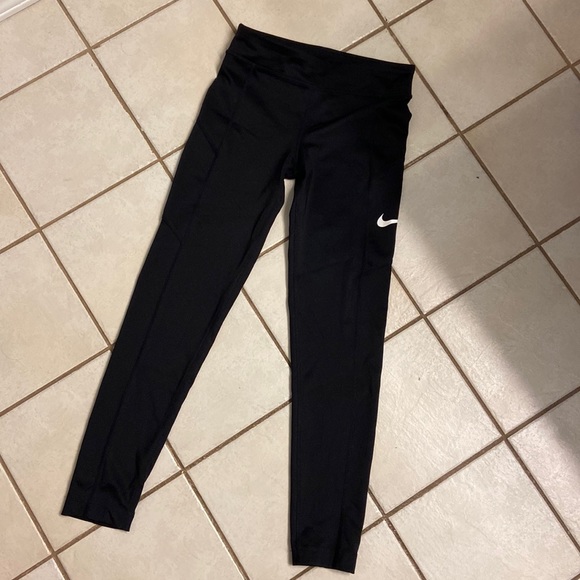 Nike Other - Nike Girls Medium Dri-Fit Black Athletic Leggings